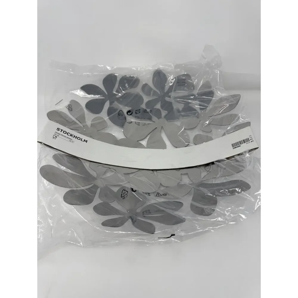 IKEA STOCKHOLM Decorative Dish Metal Vintage Rare 42cm 16.5